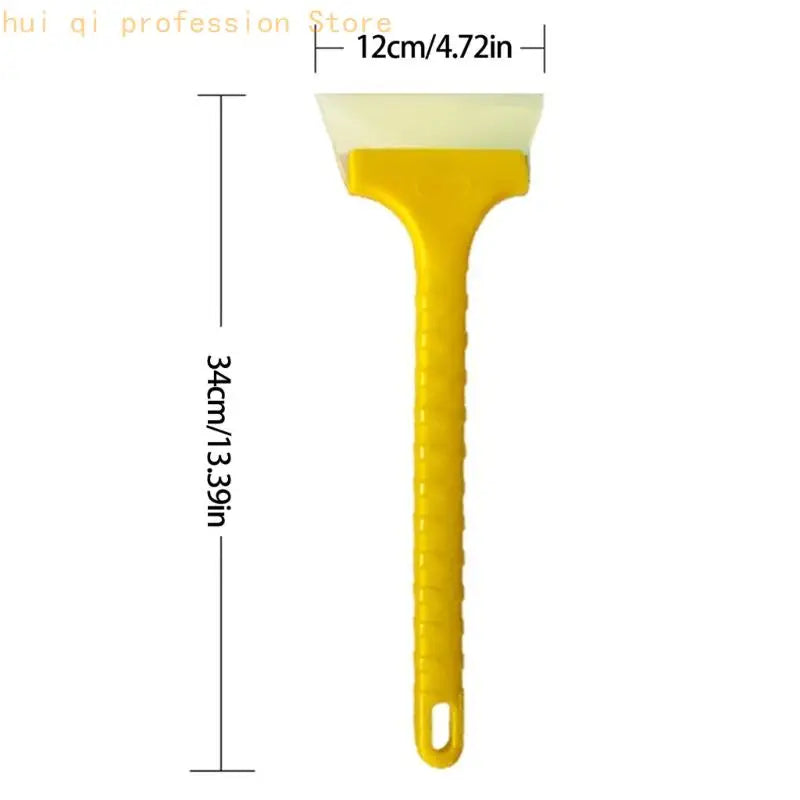 Long Handle Squeegee Wiper Ice Scraper For Car Window Glass Cleaning With Rubber Blade And Nonslip Grip H8WE Quake
