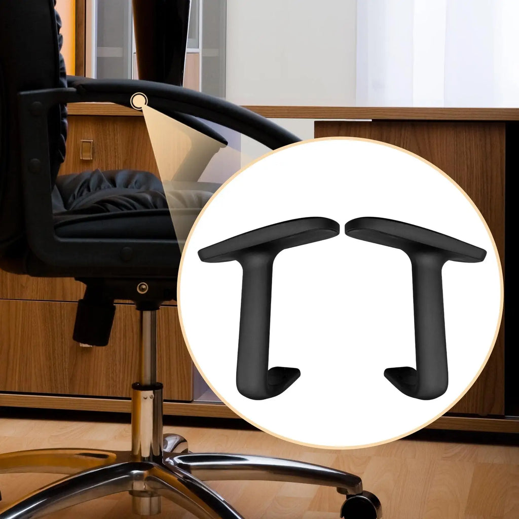 Ergonomic Chair Armrest Easy Install Universal Arm Pair for Comfortable Swivel Bar Chair and Computer Chair Quake