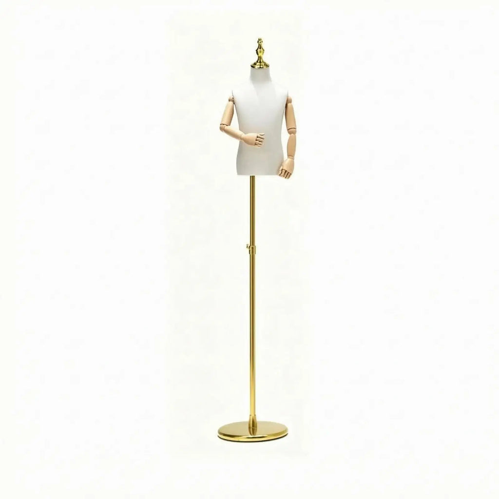 Child Mannequin Adjustable-Height Manikin Armless for Shop Displays, Boutiques Quake