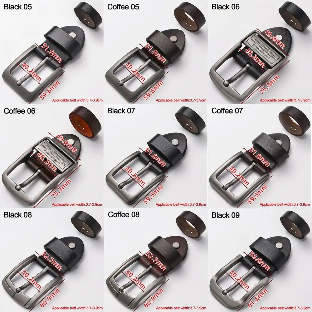 Business Accessories Adjustable Belt Replacement Buckle DIY Alloy Belt Buckle Men's Accessories Quake