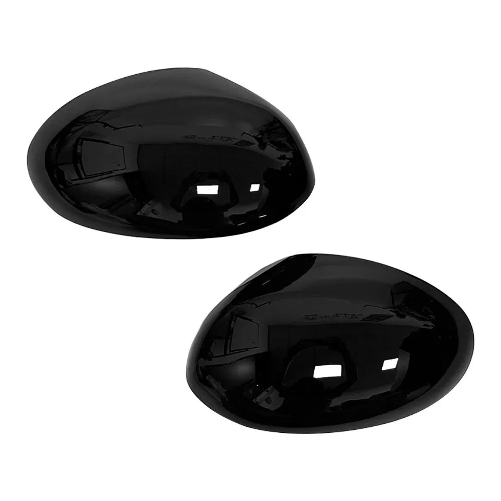 For Toyota Aygo Citroen C1 Peugeot 107 2005-2014 2x Car Replacement Rearview Side Mirror Cover Wing Cap Exterior Case Trim Decor Quake