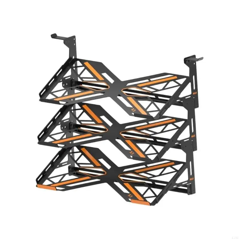 Metal Keyboard Display Stand with Angled Shelf Design and Protective Contact Guards for Collection Display on Desks K1KF Quake third floor CN