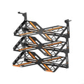 Metal Keyboard Display Stand with Angled Shelf Design and Protective Contact Guards for Collection Display on Desks K1KF Quake third floor CN