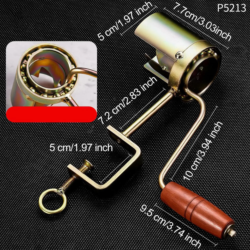 Hand Crank Corn Thresher Corn COB Stripper Tool for Restaurant Home Families Quake