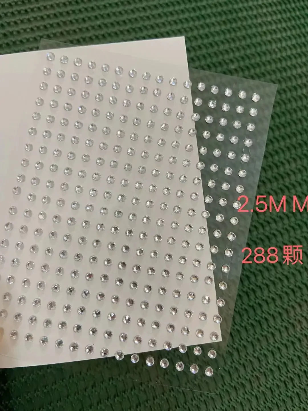 1 Pcs Waterproof Rhinestones Tattoo Stickers DIY Disposable Makeup Decoration Face Eyes Body Jewelry Colored Crystal Stickers Quake MX-36