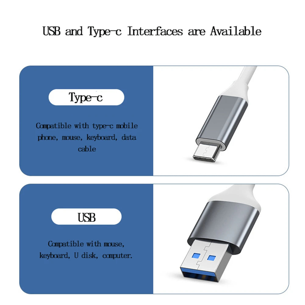 New USB 3.0 Hub 4 Port USB Hub High Speed Type C Splitter 5Gbps For PC Computer Accessories Multiport HUB 4 USB 3.0 2.0 Ports Quake
