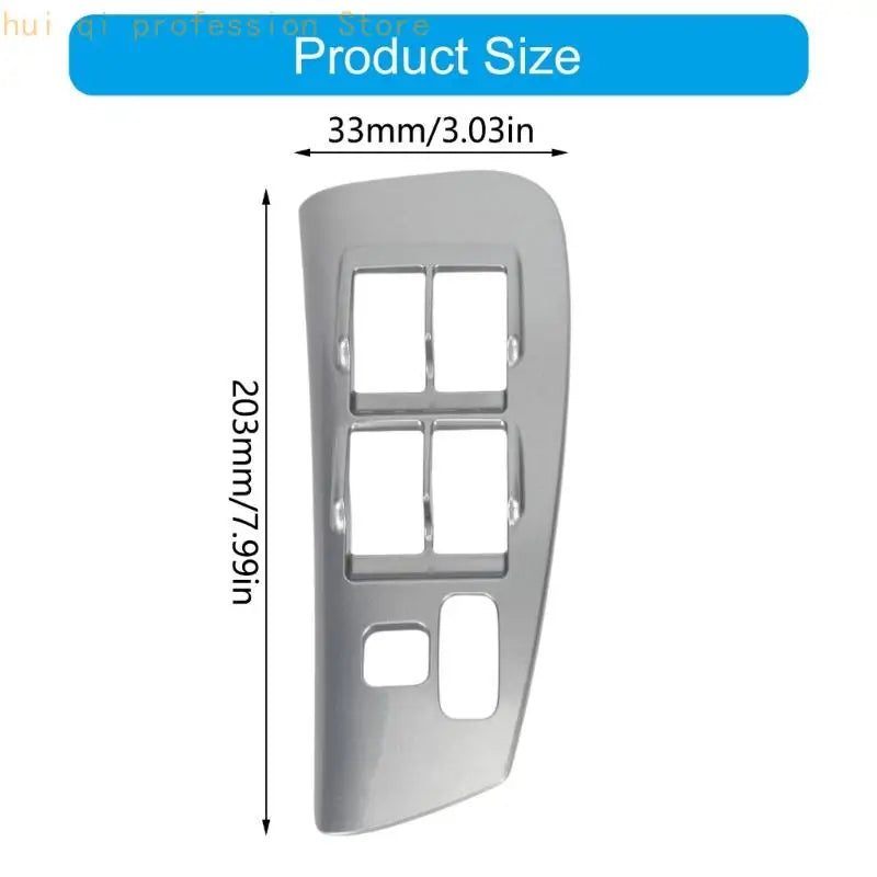 Window Control Panel Trim Part for Driver Area Interior Use Daily, 74232-01030 H8WE Quake