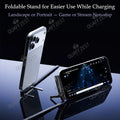 2-in-1 240W Fast Charging Foldable Phone Holder Data Cable Fast Charging Cable Phone Tablet Foldable Holder Quake Default Title
