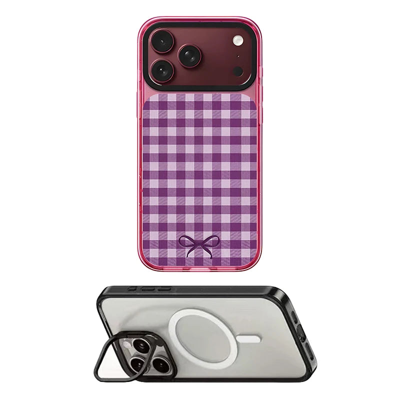 6092058 Impact Case - Mirror / Glaze Magnetic Cover: Compatible with IPhone 18 17 Pro Max 18Pro Quake stand (MagSafe) 3 for iPhone18 Pro Max
