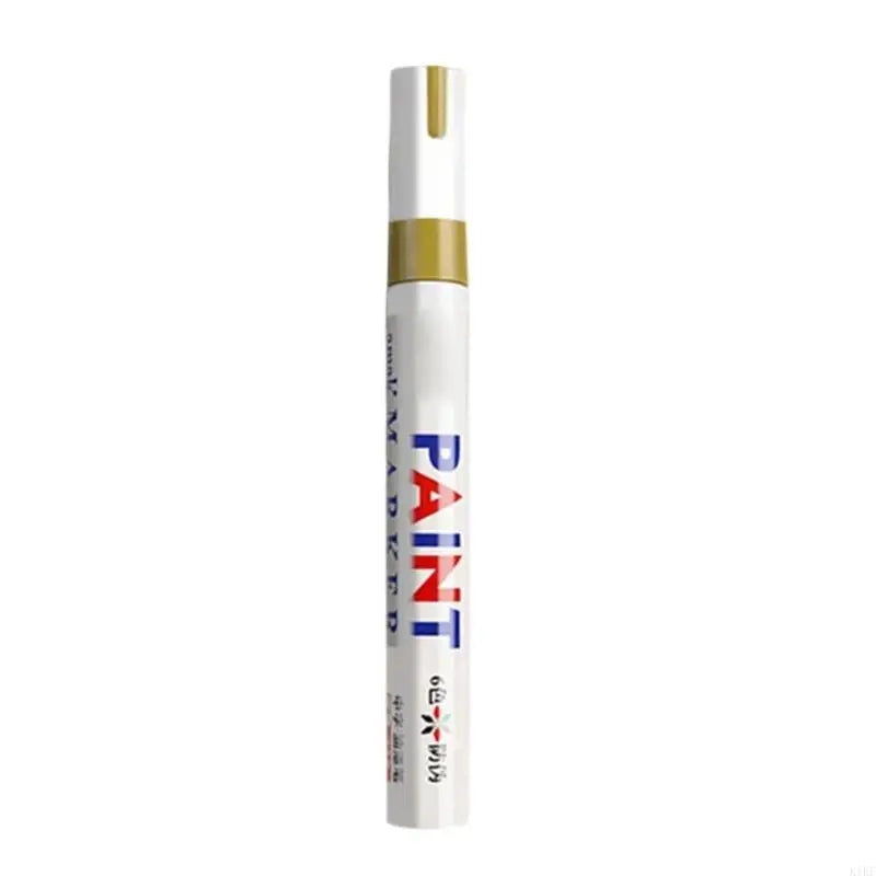 Outdoor Stone Monument Paint Pen Waterproof Sunproof Paint Marker For Drawing Coloring On Gravestones And Tombstone K1KF Quake Gold CN