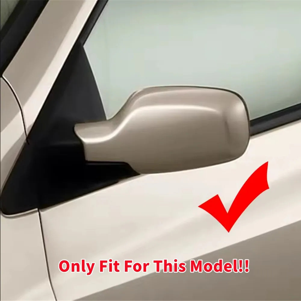 For Renault Clio III 2005-2009 Car Sticker Rearview Side Mirror Cover Wing Cap Exterior Case Trim Accessories Vehicle Decoration Quake