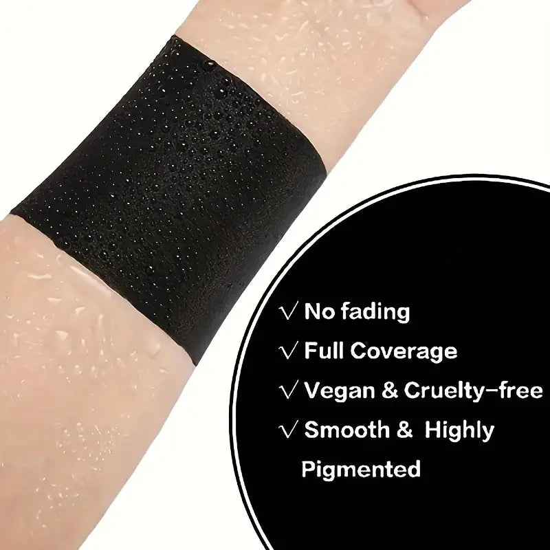 Black Eye Face Body Paint Stick, Waterproof Cream Body Paint Mixable Stick for Halloween Makeup Clown Makeup Face Paint Stick Quake