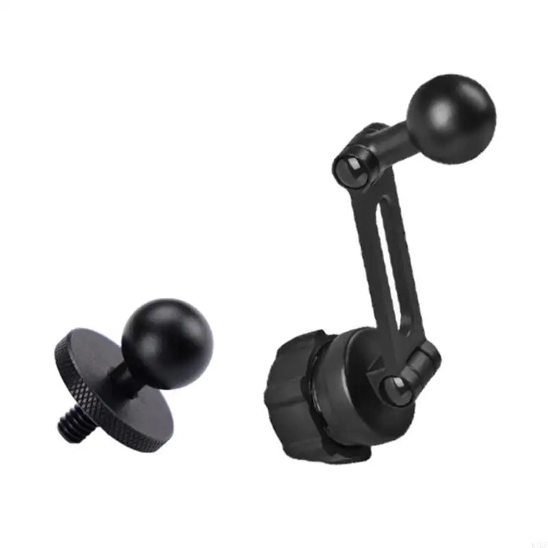 17mm Ball Mount Extension Arm with Quarter Thread Screw End, Adjustable Ball Joint Link for Phone Mount, Tablet Holder and K1KF Quake