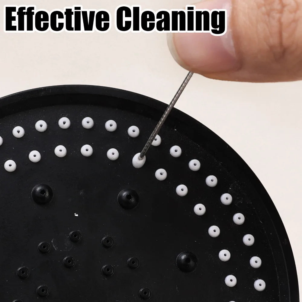 Stainless Steel Showerhead Cleaning Needle Set Anti-clogging Shower Head Cleaner Multi-purpose Mobile Phone Hole Cleaning Tool Quake