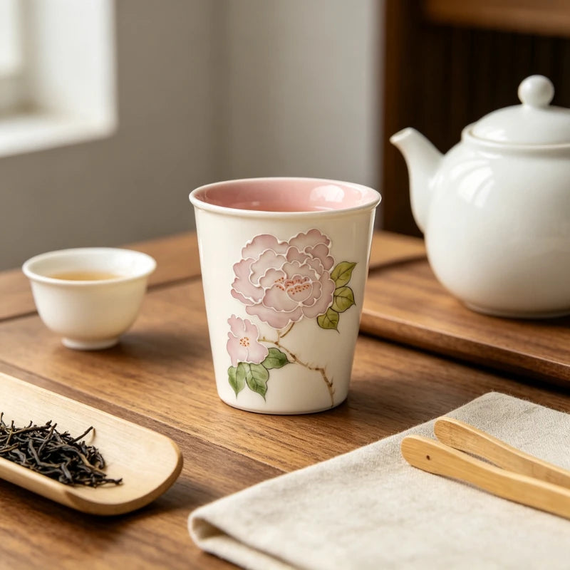 1pc Traditional Kung Fu Tea Set Accessories Daily Tea Set Living Room Practical Decoration Indoor Cups Quake