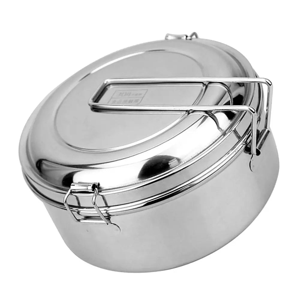 Stainless Steel Portable Fruit Container for Travel Camping, Warm or Cool at College, University, Office, , Quake