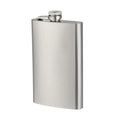 Stainless Steel Hip Flask Portable Liquor Flask Leakproof Drinking Bottle Alcohol Wine Whiskey Holder Drinkware Wedding Party Quake 10oz (280ml)