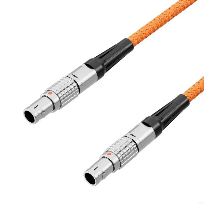 Camera and Video Production Power Cable, Cable Body with Aluminum Locking Ends and Bidirectional 2Pin Layout for K1KF Quake