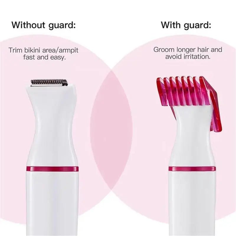 Eyebrow Knife 5 in 1 Electric Shavers Body Hair Removal Painless Epilator Woman Tools Trimmer Face Women Eyebrows Shaver Women's Quake