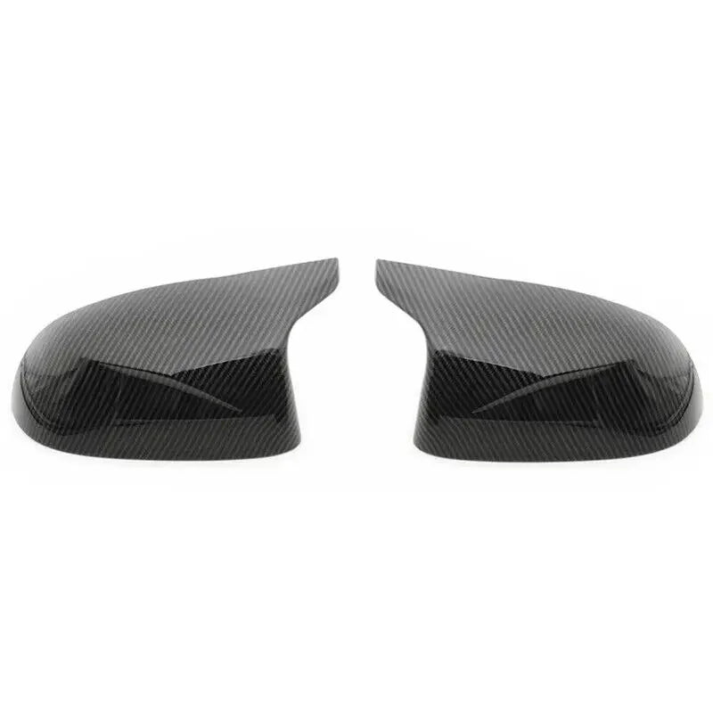 For BMW X3 F25 X4 F26 X5 F15 X6 F16 2014-2018 Car Replacement Rearview Side Mirror Cover Wing Cap Exterior Door Case Trim Carbon Quake Carbon