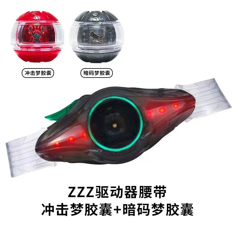 New Hot Kamen Rider Zeztz 2.0 DX Zeztz Driver Impact Capsem Compatible with Rider CapsulesCompatible Roleplay Collectible Toys Quake zzz cjm amm