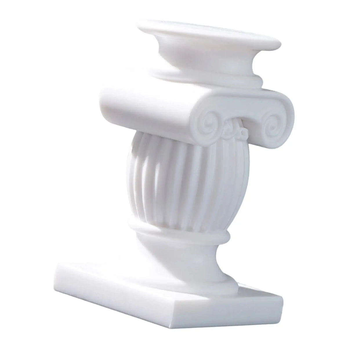 Greek Pillar Candle Stand Vintage Resin Candlestick Statue Art Deco Candle Holder for Luxury Room Decoration and Table Center Quake