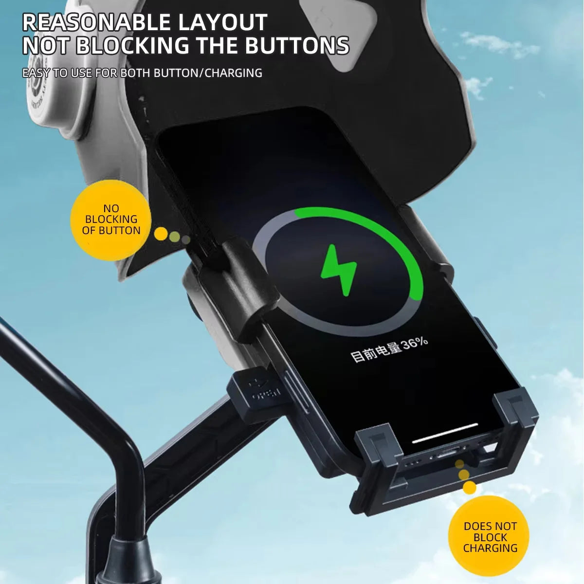 1Pc Motorcycle Phone Holder with Helmet-Shaped Sunshade, Waterproof GPS Navigation Mount for Electric Bike Scooter Handlebar Quake