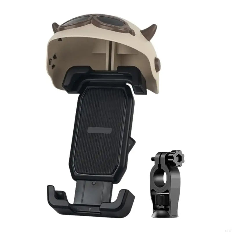 Universal Motorcycle Phone Mount with Sun & Rain Cover for 4.7 to 7.2 Inch Smartphones Bike Handlebars Mirror K1KF Quake K1KF4NB508755-BK-CB CN