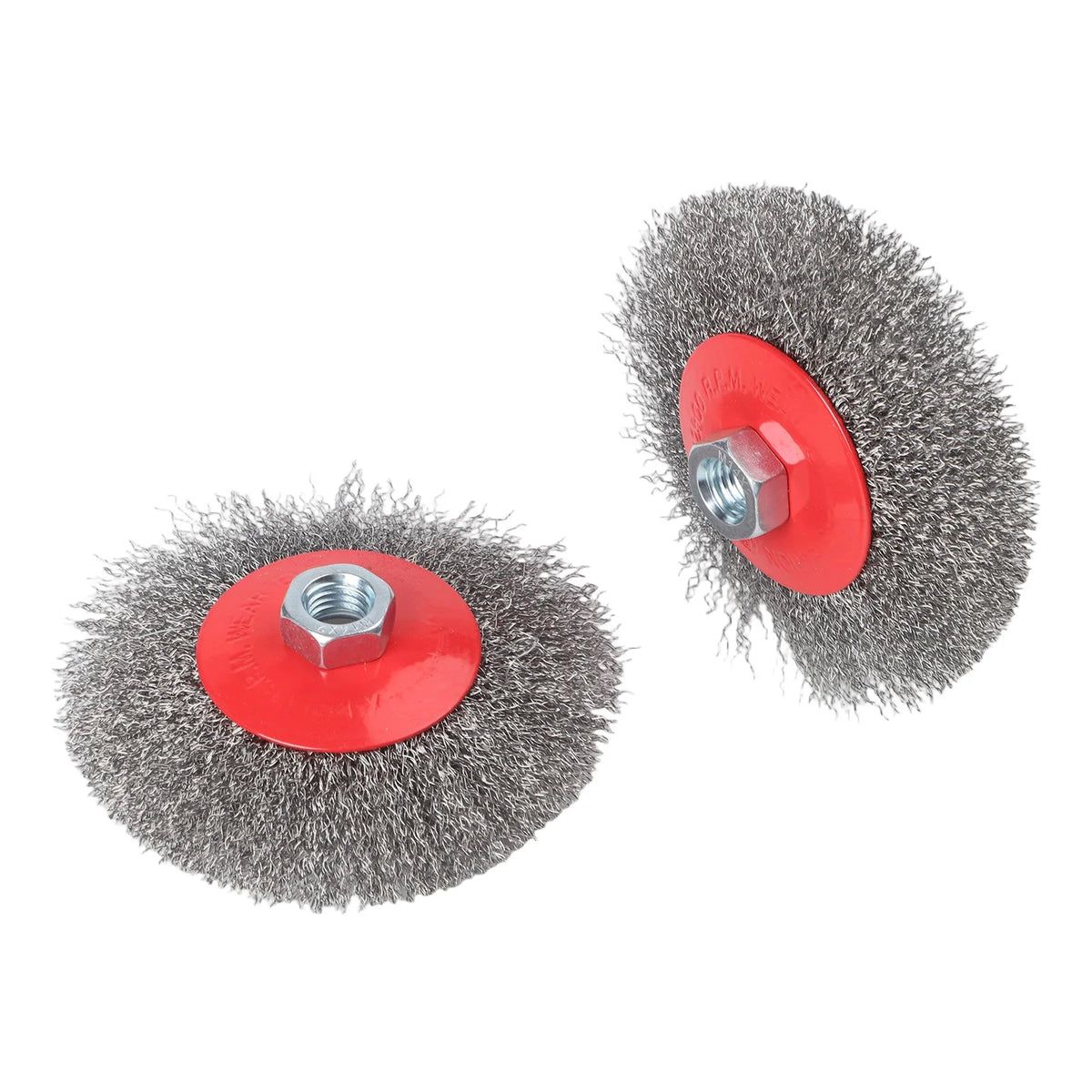 Angle Grinder Brushes Twisted Knot Brush 115mm Brush Size 8500 RPM Max Speed Deburring Wire Brush Descaling Tool Quake