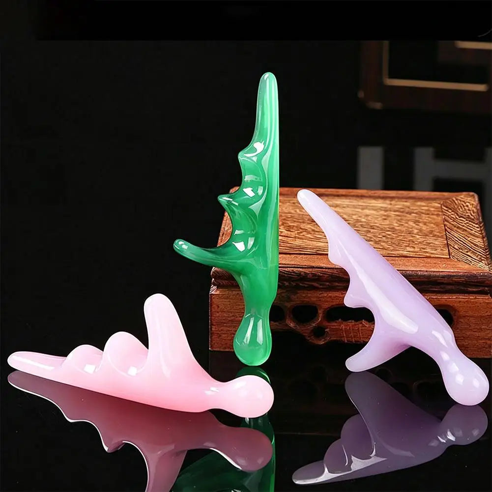 Manual Trigger Point Massage Tool Thumb Saver Deep Tissue Massage for Whole Body, Knot and Stress Relief Muscle Relaxation Quake