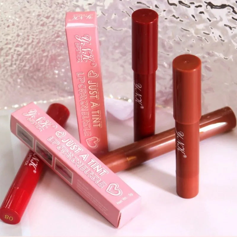 1PC Pink Series Velvet Matte Lipstick Pen Waterproof Long Lasting Red Lipstick Makeup Lip Tint Pen Cosmetic Makeup Quake