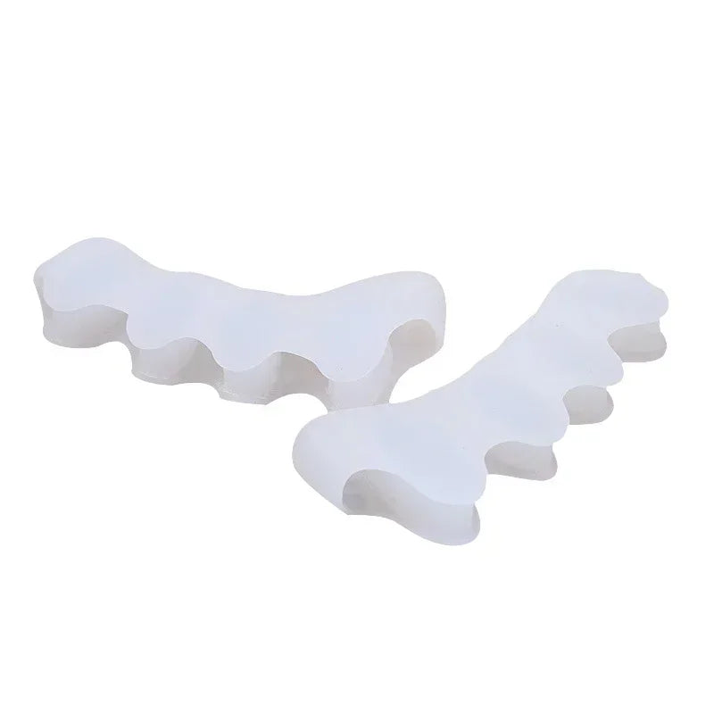 Toes Protective Separator Suitable Bunion Corrector Silicone Soft Gel Straightener Spacers Stretchers Foot Toes Care Tool Quake NO.1