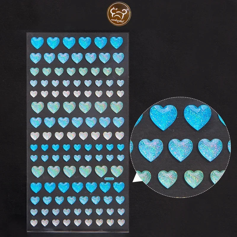 Rhinestone Crystal Face Stickers – DIY Gem Makeup Decor