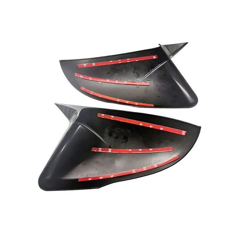 For Kia Optima K5 2016-2020 Car Sticker Rearview Side Mirror Cover Wing Cap Exterior Door Rear View Case Trim Carbon Fiber Look Quake