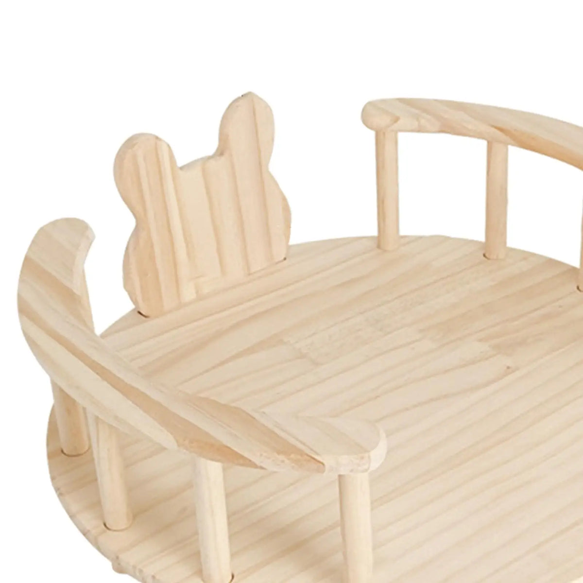 Wooden Bed, Easy to Assemble, Stable Indoor Playhouse, Small Animals Sleeping Habitat for s Guinea Pigs Quake