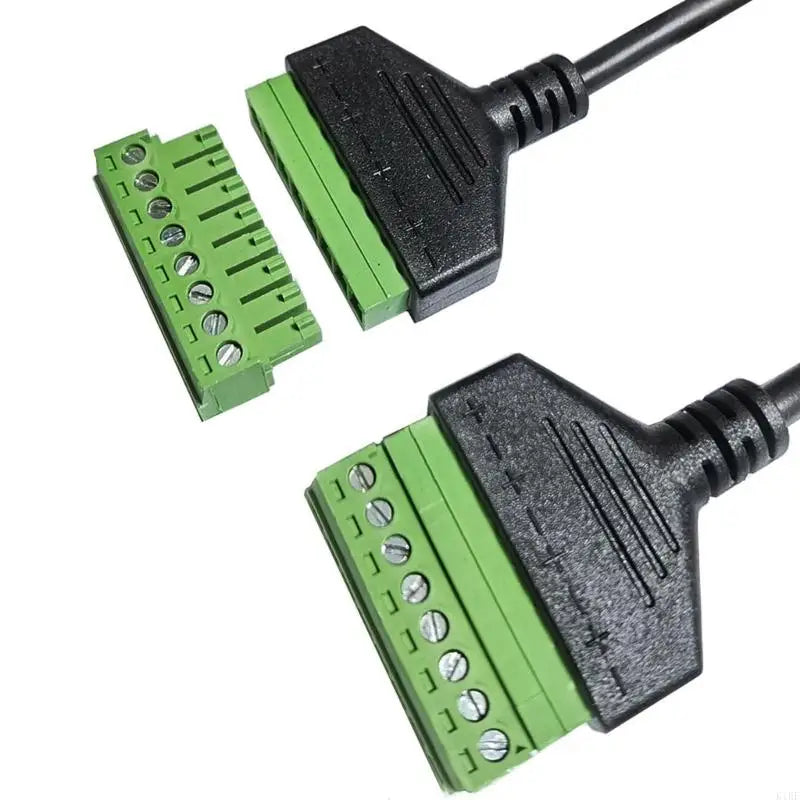 Right-Angle RJ45 Connectors Networking Cable to 8Pin Screw Terminal Block, 5.0 Mm Outer Diameter for Cable Routing Use K1KF Quake