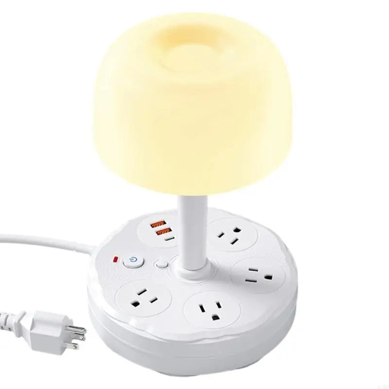 3 In 1 Desk Lamp With Power Outlet And USB Charging Port Adjustable Lighting For Bedroom Study Room Work Place K1KF Quake Jellyfish table lamp CN