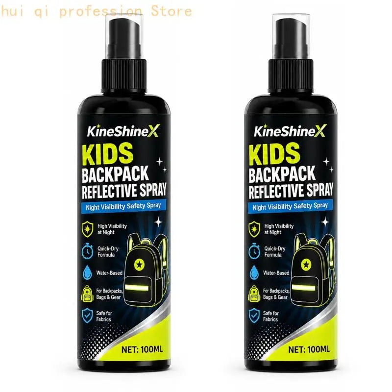 Bag and Gear Reflective Marking Coating with 100 per Bottle for Outdoor H8WE Quake 2PCS CN