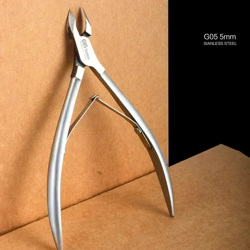 Nail Nipper Cuticle Trimmer New Stainless Steel Professional Remover for Fingernails Маникюрн Товары Toenails Dead Skin Uñas Quake