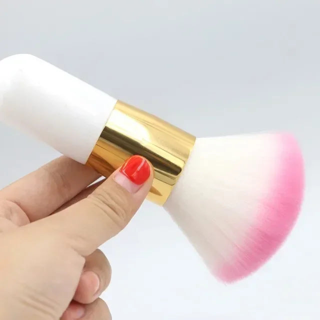 Large Size Powder Foundation Brush Professional Makeup Brush Multifunctional Cosmetic Blush Sculpting Bronzer Brush Makeup Tool Quake pink