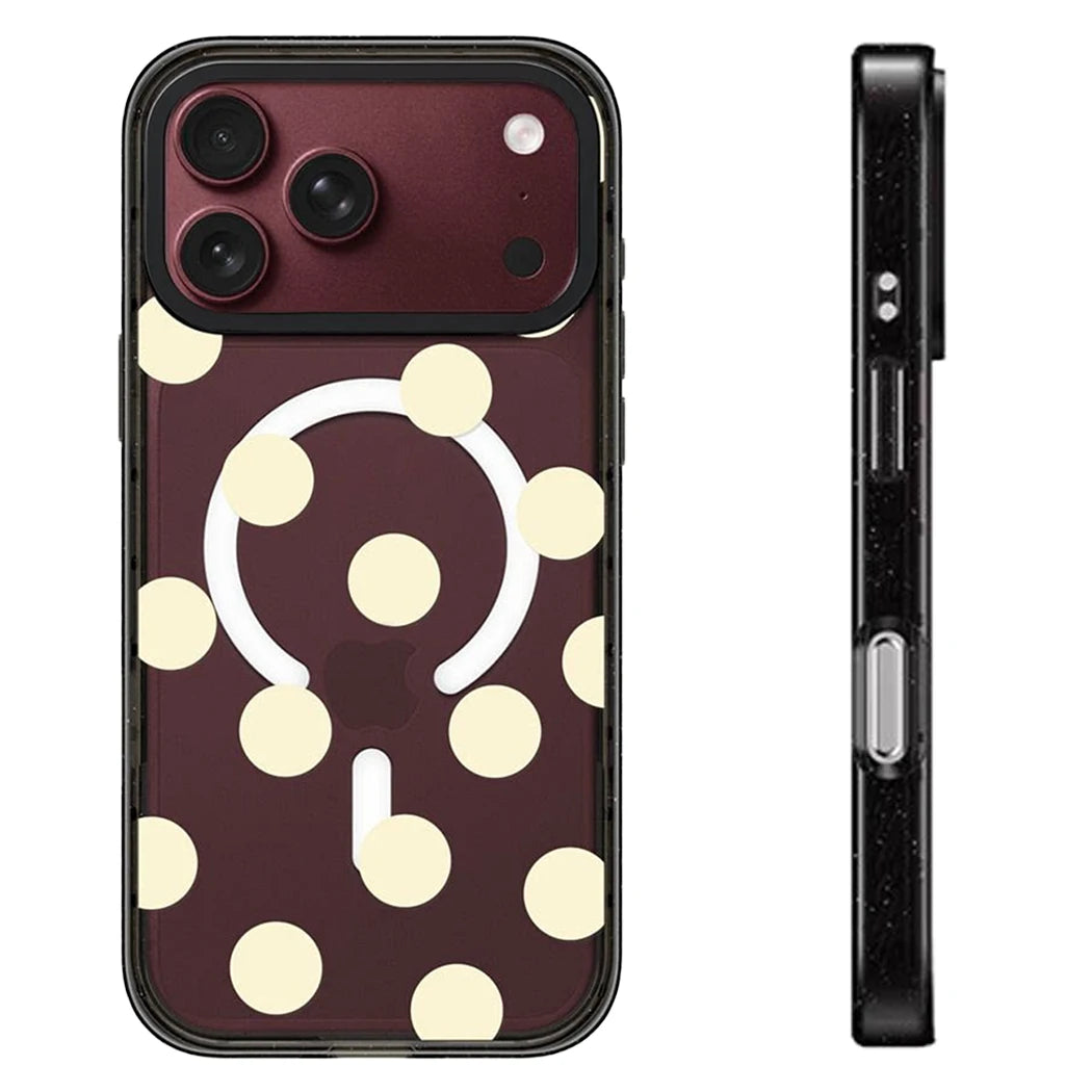 6091745 Impact Black Border Magnetic Case: Compatible with IPhone 18 17 16 15 14 13 Pro Max 18Pro Quake impact (MagSafe) iPhone 15 Plus