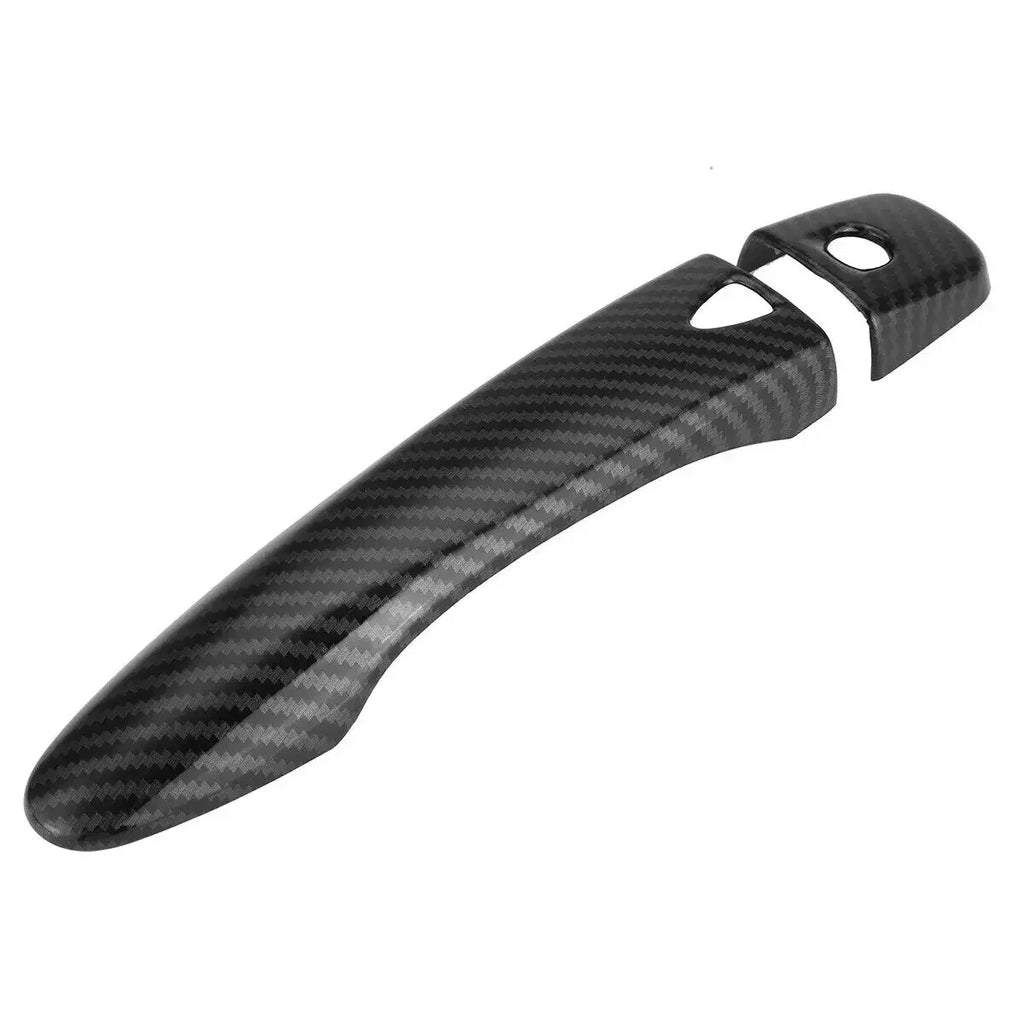 For Nissan Qashqai 2016-2019 Rogue X-Trail 2014-2017 Kicks Car Carbon Fiber Exterior Door Handle Moulding Cover Trim Sticker Quake
