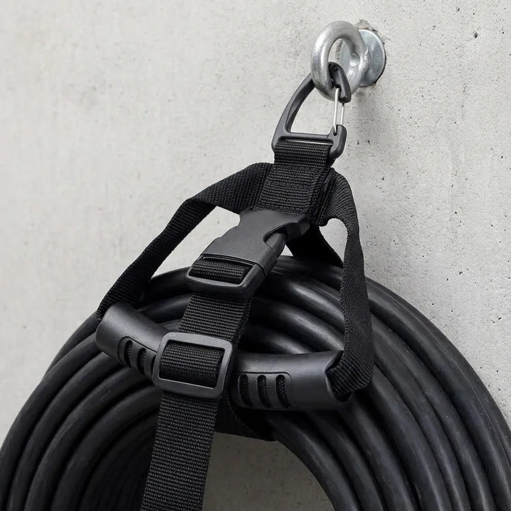 5/1PCS Multi Functional Storage Strap Heavy-Duty Hook Cord Organizer Holder with Rotate Buckle Nylon Hand-held Carrying Strap Quake
