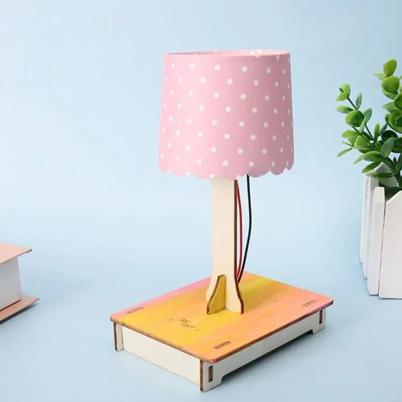Touch Activated Wooden Desk Lamp For Physics Experiments And Study With High Sensitivity And Friendly Design K1KF Quake