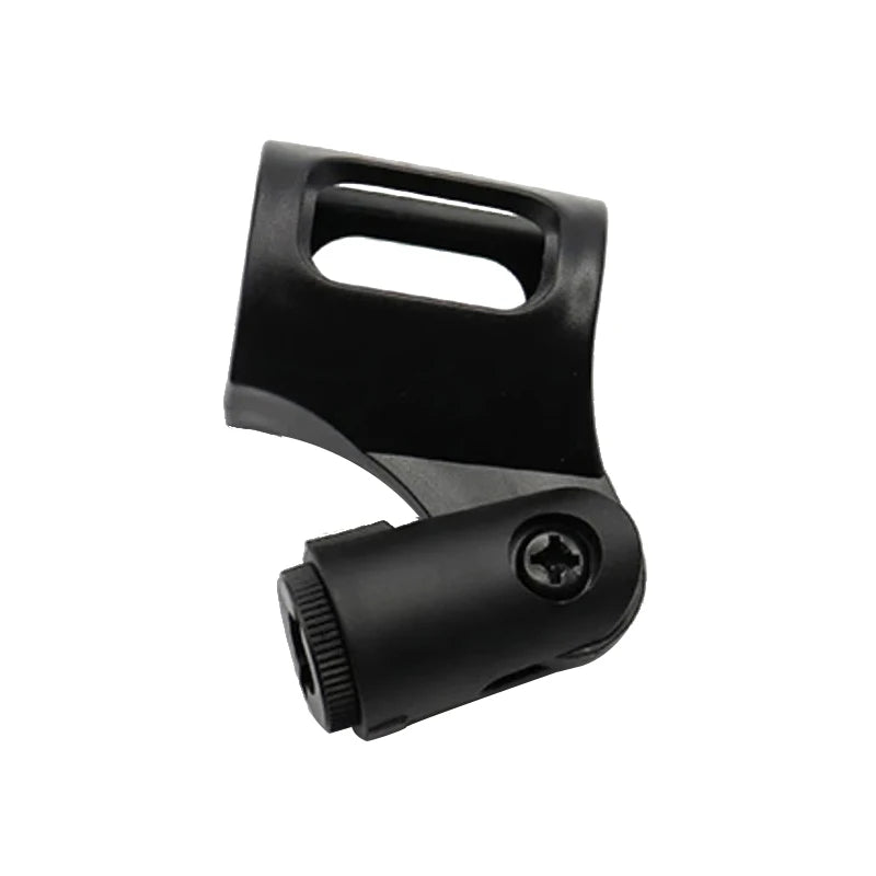 2x Universal Microphone Stand Clip Adjustable Mic Clamp Mount Holder Quake