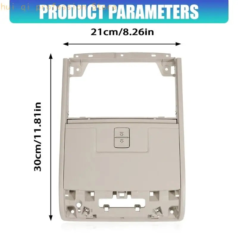 5NN867591RM5 Gray ABS Overhead Console Panel Housing for Existing Roof Hardware H8WE Quake
