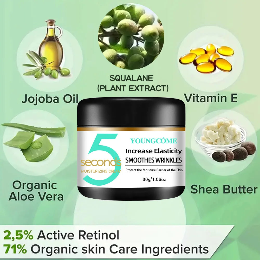 YOUNGCOME vitamin E Facial care moisturizing face cream repairs dry skin,protects skin,night cream for women anti aging Quake