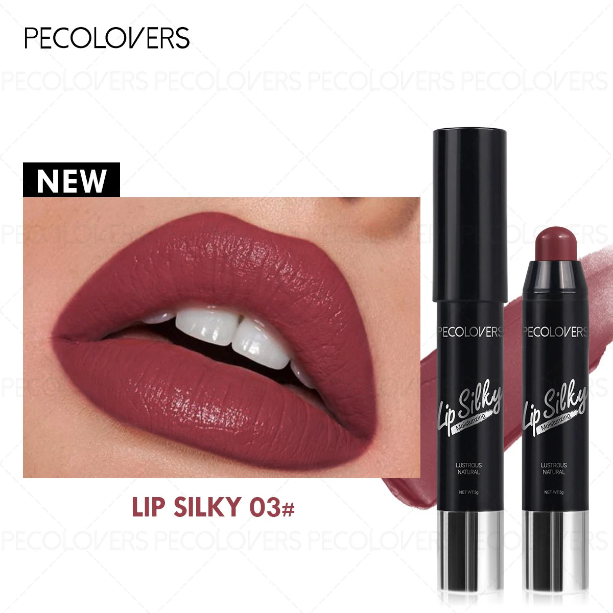 1 Pcs Four Seasons Can Be Used Moisturizing Lipstick Pen, Smooth Lipstick, Non-sticky Long-lasting Hydrating, Glossy Lip Makeup Quake 03