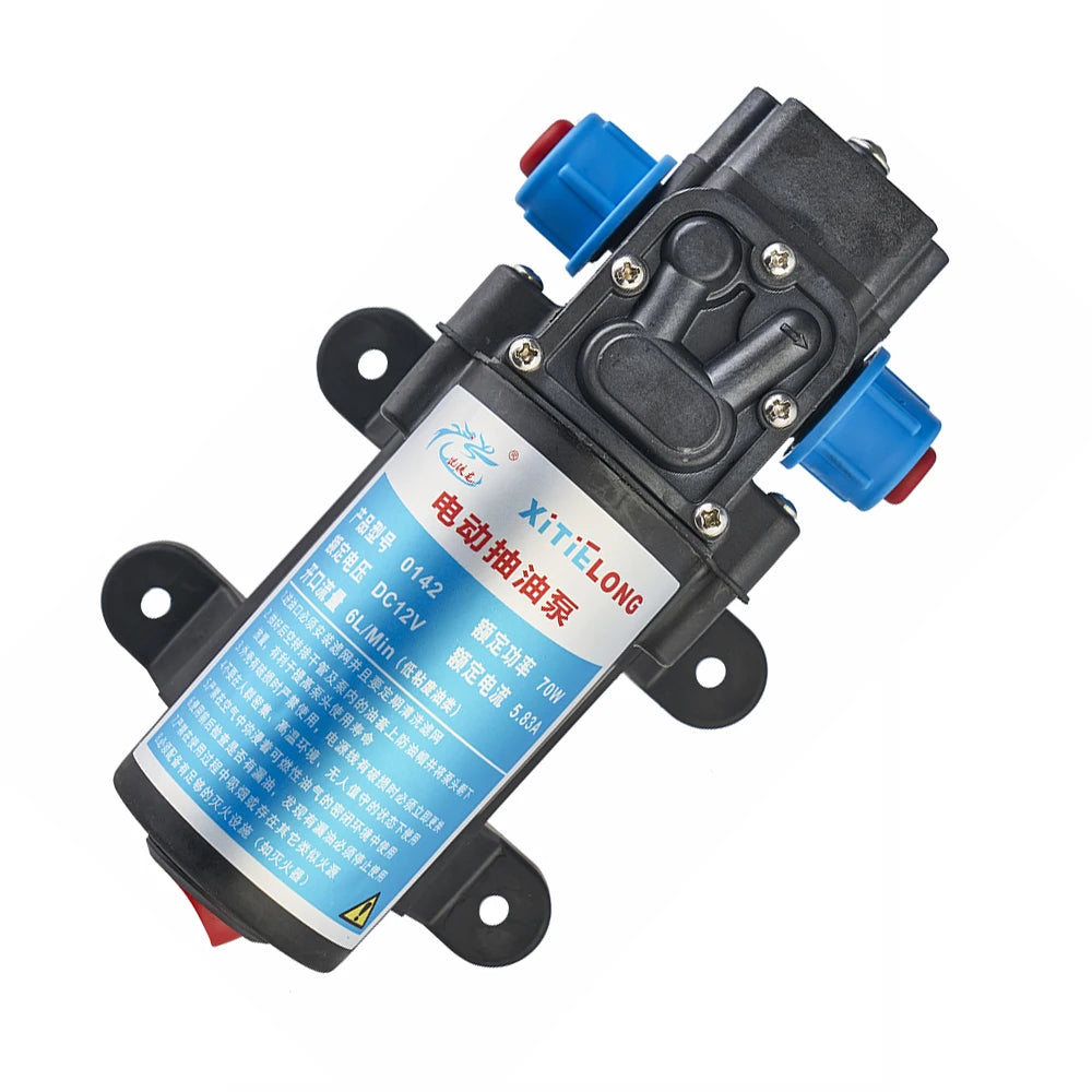 0142YB-12-70NKC 12V 70W Household Electric Diaphragm Pump for Cars Quake 0142YB-12-70NKC Booster Pumps