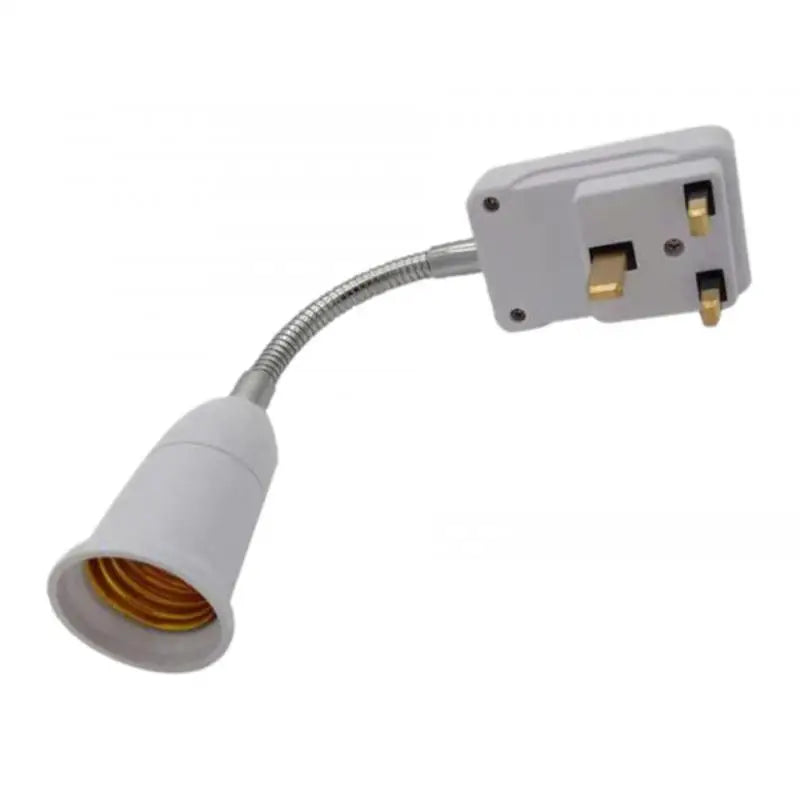 E27 Lamp Holder Socket UK AC Switch Adapter Lightweight Bulb Socket for Home LED Bulbs with Wire Quake